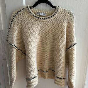 Zara Stitched Sweater